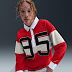 Nike Sportswear Uzun Kollu Grafikli Kadın Polo Üst