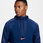 Chamarra tipo anorak de fútbol Repel para hombre Nike Academy+