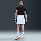 Polo de golf de manga corta para mujer Nike