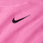 Sudadera oversized de cuello redondo de tejido Fleece para mujer Nike Sportswear Phoenix