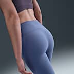 Leggings tiro alto de 7/8 con bolsillos para mujer Nike One