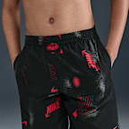 Shorts de vóleibol de 18 cm con forro de ropa interior para niño talla grande Nike Swim Breaker