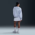 NikeCourt Phoenix Fleece Women's Over-Oversized Crew-Neck Tennis Sweatshirt