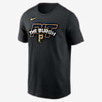 Pittsburgh Pirates Fashion Men's Nike MLB T-Shirt - Black