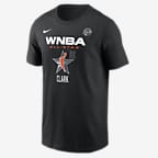 Playera Nike de la WNBA para hombre Caitlin Clark Indiana Fever 2024 WNBA All-Star - Negro