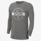 San Antonio Spurs Men's Nike NBA Practice Long-Sleeve T-Shirt