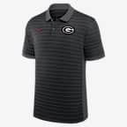 Polo universitario Nike Dri-FIT para hombre Georgia Sideline Victory Stripe