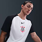 S.C. Corinthians 2025/26 Stadium Home Men's Nike Dri-FIT Soccer Replica Jersey
