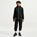 Nike Sportswear City Utility hosszú cipzáras, szőtt kabát nagyobb gyerekeknek