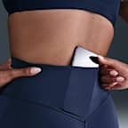 Nike Universa Women's High-Waisted 7/8 Leggings with No Front Seam