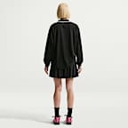 나이키 스포츠웨어 여성 오버사이즈 버튼 다운 저지 탑