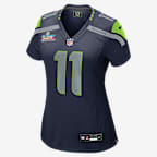 Jaxon Smith-Njigba Seattle Seahawks Super Bowl LX Women's Nike NFL Game Jersey - Navy