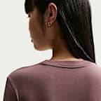 Nike Sportswear Chill Knit Women's Slim Long-Sleeve Cropped Top