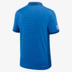 Detroit Lions Sideline Victory Stripe Men's Nike Dri-FIT NFL Polo