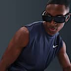 Camiseta sin mangas Dri-FIT con protección contra los rayos UV para hombre Nike Swim Hydroguard Essential