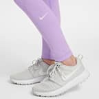 Leggings Dri-FIT de tiro alto para niña talla grande Nike One