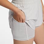 Nike Dri-FIT One Women's Mid-rise 8cm (approx.) 2-in-1 Shorts