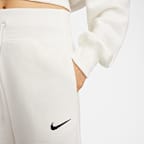 Nike Sportswear Phoenix Fleece Women's High-Waisted Wide-Leg French Terry Tracksuit Bottoms