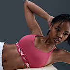 Bra deportivo ajustable con almohadillas para mujer Nike Indy Light Support