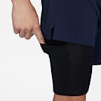 Nike Unlimited 男款 Dri-FIT 7" 二合一多功能短褲