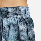 Nike One 女款 Dri-FIT 高腰 3" 帶內裡印花短褲