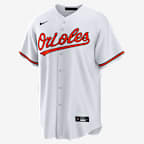 Jersey Nike de la MLB Replica para hombre Colton Cowser Baltimore Orioles - Blanco