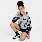 Cykelshorts Nike Sportswear Classic med hög midja 12,5 cm för tjejer