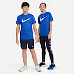 Nike Dri-FIT Trophy Older Kids' Graphic Short-Sleeve Training Top