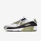 Nike Air Max 90 Zapatillas - Hombre - Summit White/Light Pumice/Negro/Silver Sage