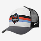 Gorra de rejilla Nike NWSL Houston Dash - Negro