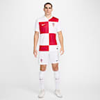 Kroatien 2024/25 Stadium Home/Away Nike Replica Dri-FIT Fußballshorts für Herren