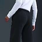 Pants de tiro medio y pierna amplia para mujer Nike Sportswear Club Fleece