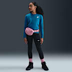 Playera de manga larga para niños grandes Nike Sportswear