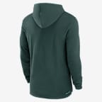 Michigan State Spartans Sideline Men's Nike Dri-FIT College Long-Sleeve Hooded Top