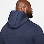 Hoodie com fecho completo Nike Sportswear Tech Fleece Windrunner para homem