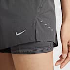 Nike Swift Women's Dri-FIT Mid-Rise 2-in-1 Running Shorts
