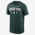 Michigan State Campus Local Madness Men's Nike College T-Shirt - Green