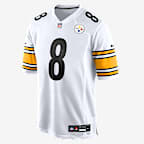 Aaron Rodgers Pittsburgh Steelers Men's Nike NFL Game Jersey - White
