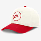 Georgia Rise Men's Nike Dri-FIT College A-Frame Adjustable Hat - White