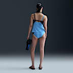 Tankini con cuello en V para mujer Nike Swim