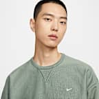 ナイキ ソロ スウッシュ メンズ フリース クルー