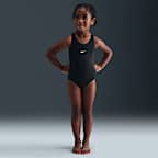 Nike Gymnastics Nike Mesh Racerback Training Leotard - Black