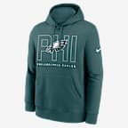 Philadelphia Eagles Busted Play Club Men's Nike NFL Pullover Hoodie - Teal