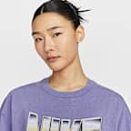 나이키 스포츠웨어 여성 오버사이즈 반팔 티셔츠