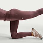 Leggings de tiro alto de largo completo para mujer Nike One Seamless Front