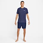 Playera de manga corta Dri-FIT UV para hombre Nike Swim Hydroguard Essential