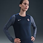 Paris Saint-Germain Strike Women's Nike Dri-FIT Football Crew-Neck Knit Top