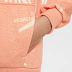 Sudadera con gorro de French Terry para niños talla grande Nike Sportswear Club