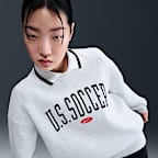 USA Phoenix Fleece Women's Nike Soccer Oversized Crew-Neck Sweatshirt