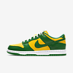 Nike Dunk 低筒 SP 男鞋 - Varsity Maize/白色/Pine Green